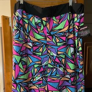 Rolita Couture handmade size 2XL Mosaic joggers, rave wear.